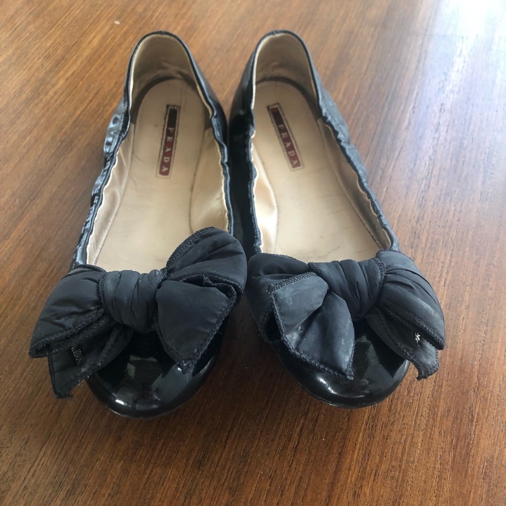Prada Bow Flats